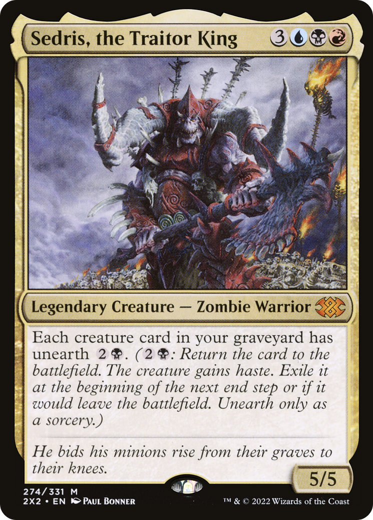 Image of Sedris, the Traitor King (2X2-274) - Double Masters 2022