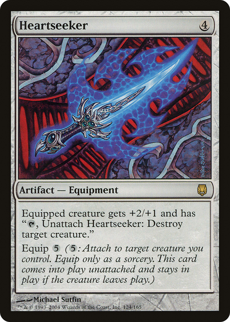 Image of Heartseeker (DST-124) - Darksteel Foil