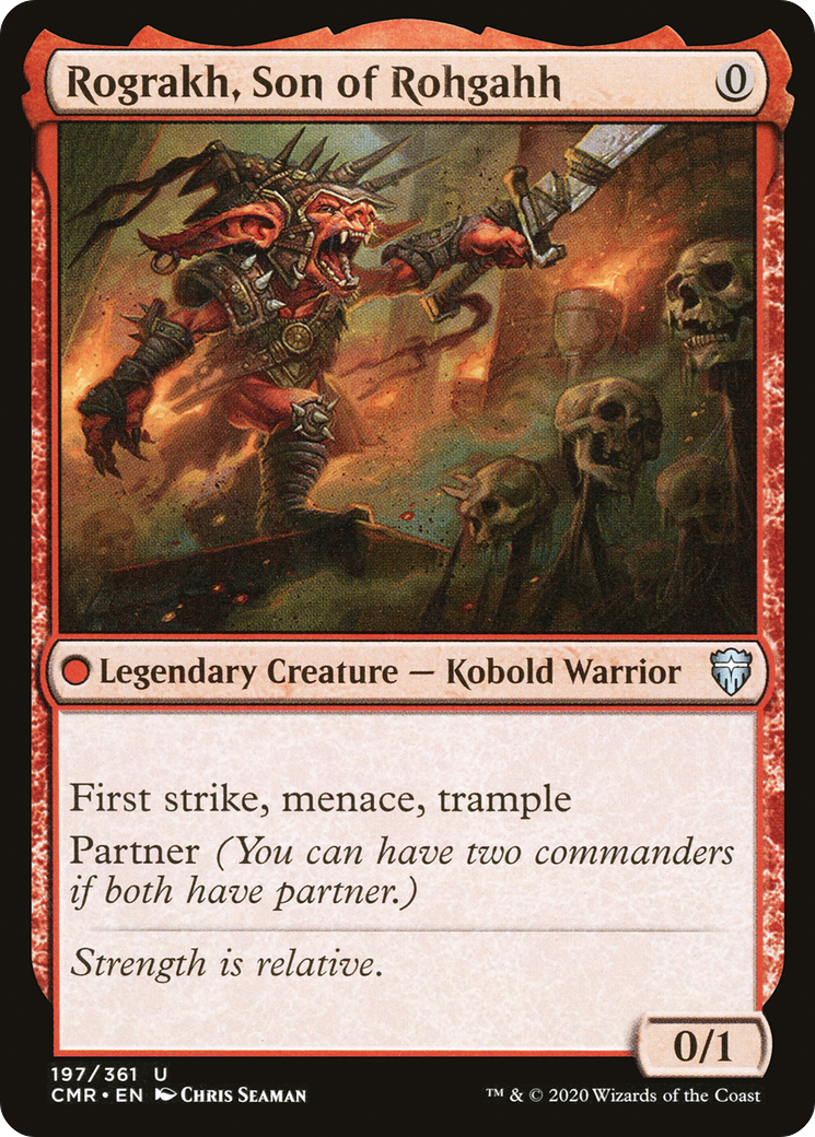 Image of Rograkh, Son of Rohgahh (CMR-197) - Commander Legends