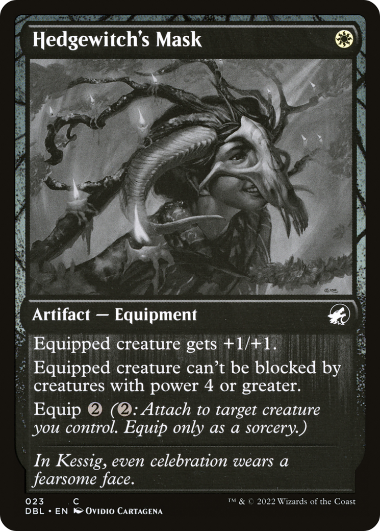 Image of Hedgewitch's Mask (DBL-023) - Innistrad: Double Feature