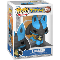 Image of Pokemon Lucario Funko Pop! Vinyl Figure #856