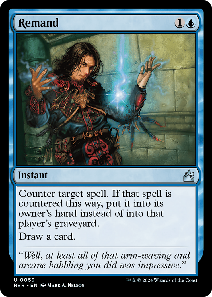 Image of Remand (RVR-059) - Ravnica Remastered Foil