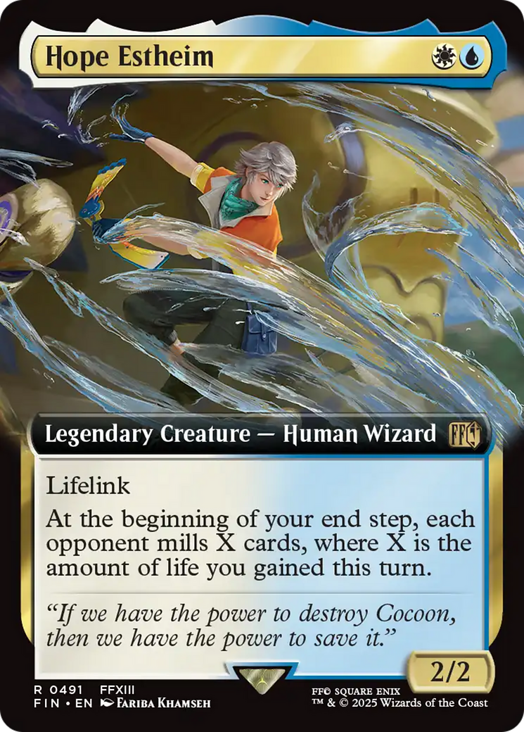 Image of Hope Estheim (Extended Art) (FIN-491) - FINAL FANTASY: (Extended Art)