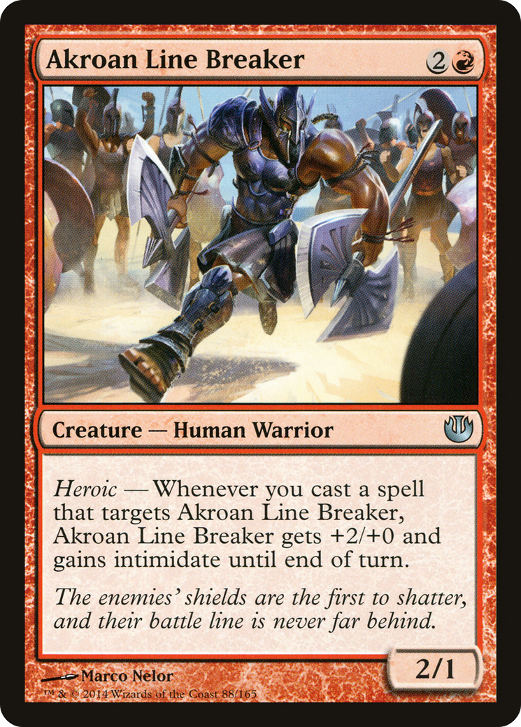 Image of Akroan Line Breaker (JOU-088) - Journey into Nyx
