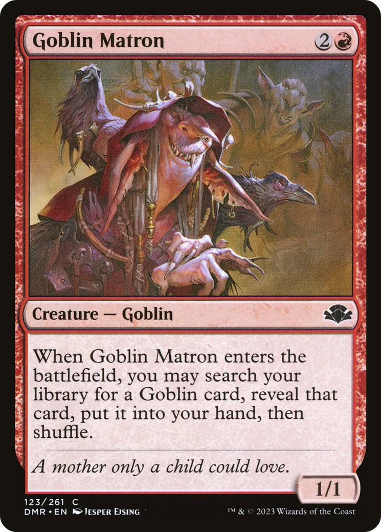 Image of Goblin Matron (DMR-123) - Dominaria Remastered Foil