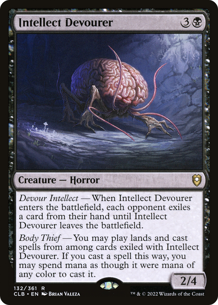 Image of Intellect Devourer (CLB-132) - Commander Legends: Battle for Baldur's Gate