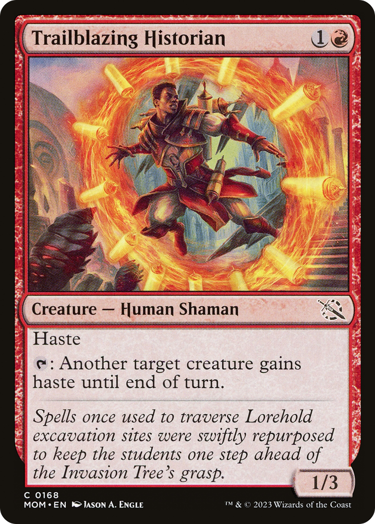 Image of Trailblazing Historian (MOM-168) - March of the Machine