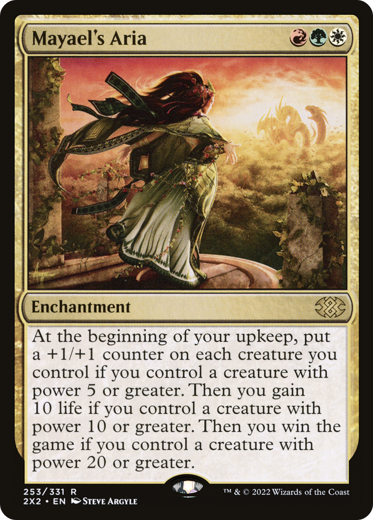 Image of Mayael's Aria (2X2-253) - Double Masters 2022 Foil