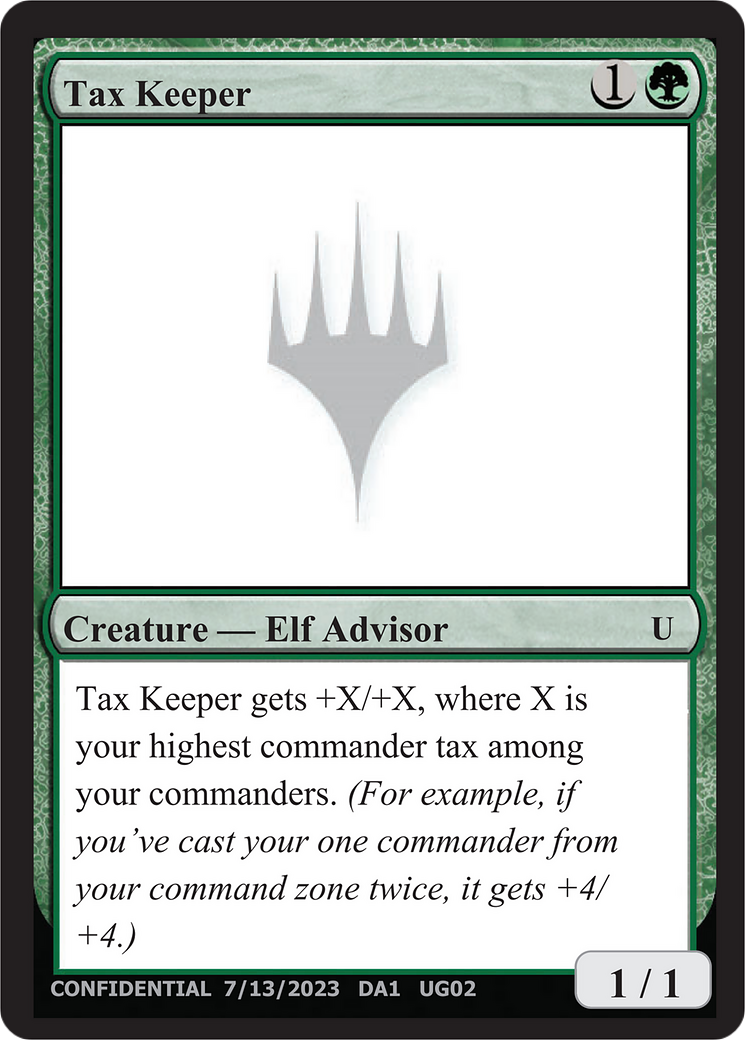 Image of Tax Keeper (UNK-UG02B) - Unknown Event