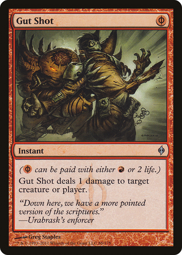 Image of Gut Shot (NPH-086) - New Phyrexia