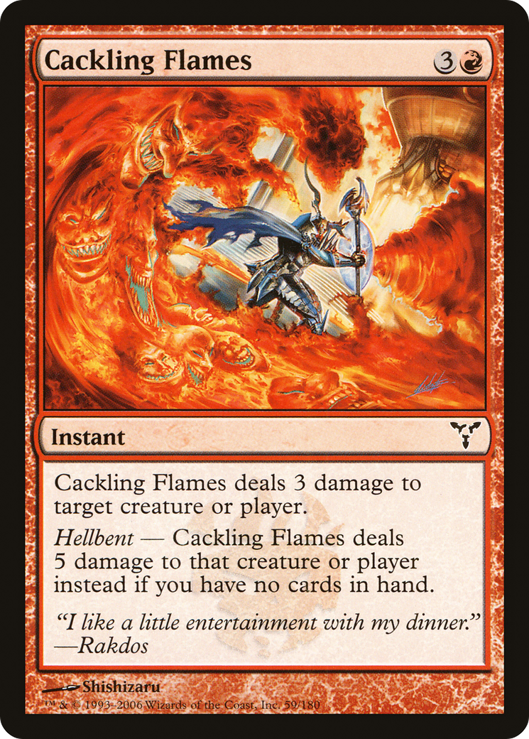 Image of Cackling Flames (DIS-059) - Dissension