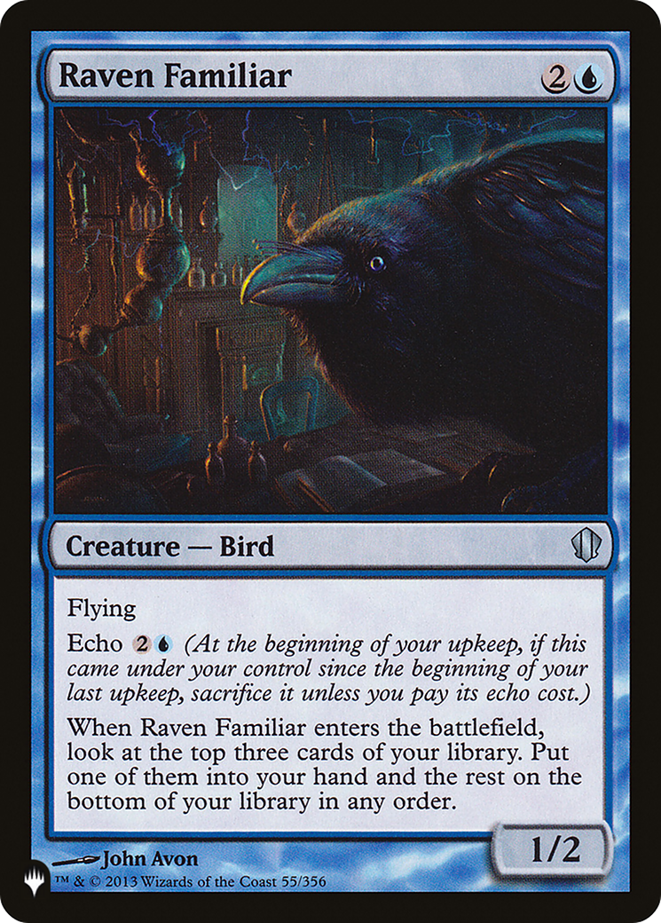 Image of Raven Familiar (LIST-C13-55) - The List