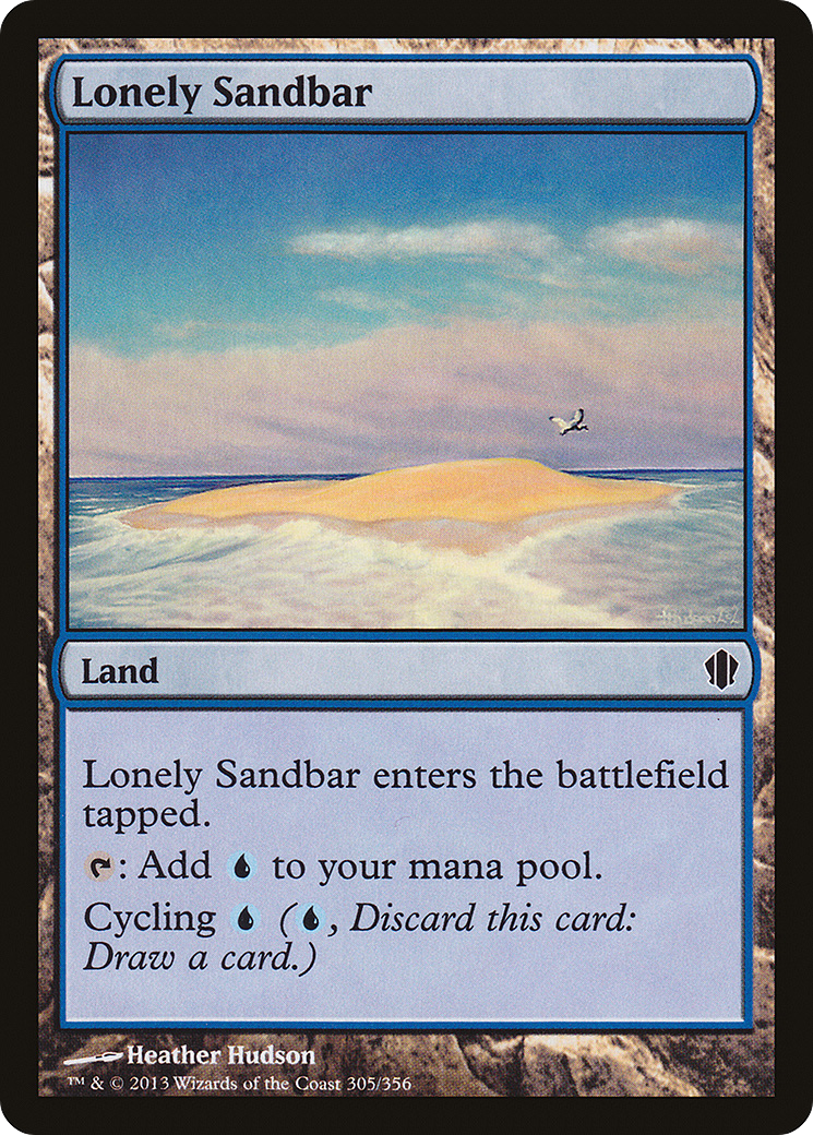 Image of Lonely Sandbar (C13-305) - Commander 2013