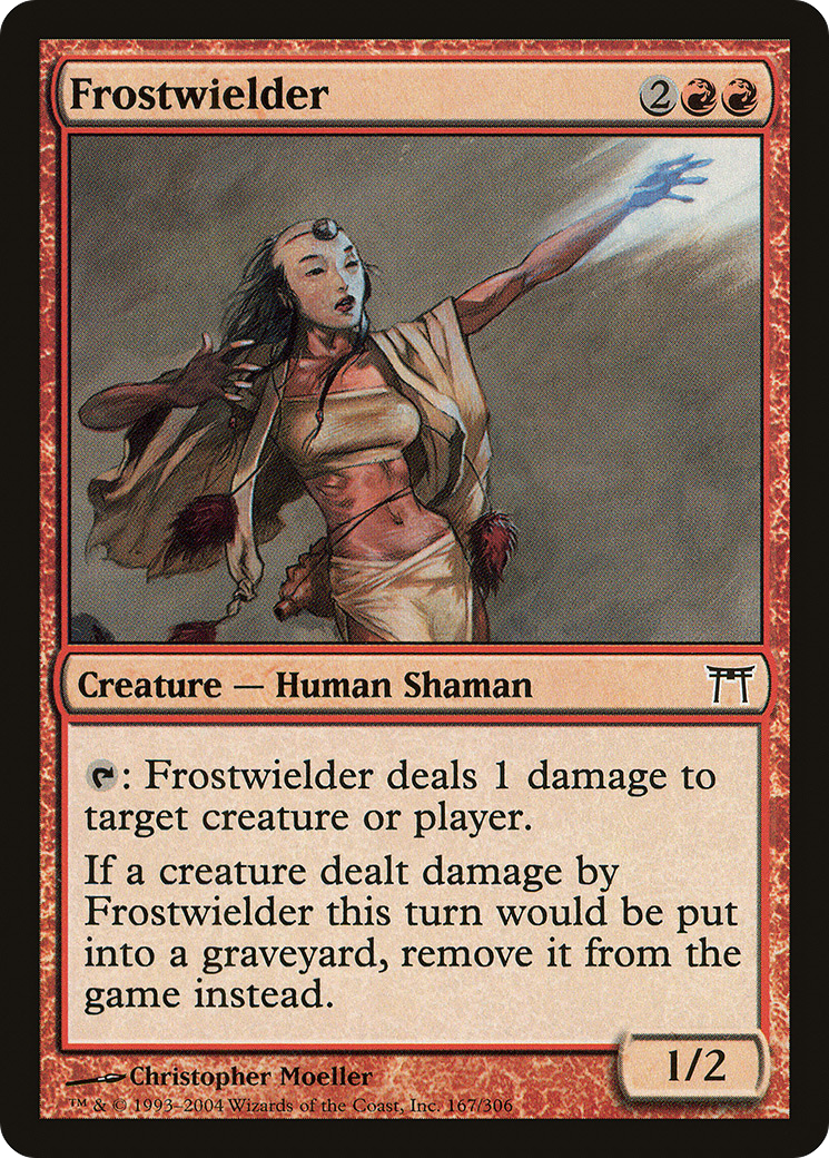 Image of Frostwielder (CHK-167) - Champions of Kamigawa