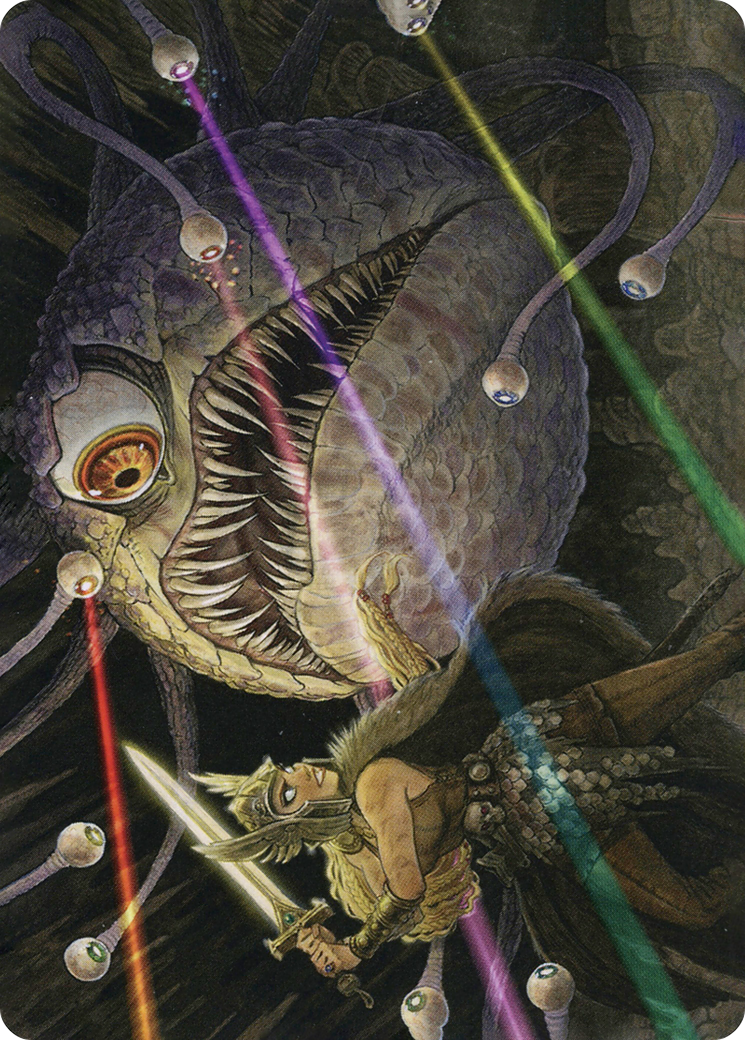 Image of Hive of the Eye Tyrant // Hive of the Eye Tyrant (AAFR-053) - Adventures in the Forgotten Realms Art Series (Borderless) Foil