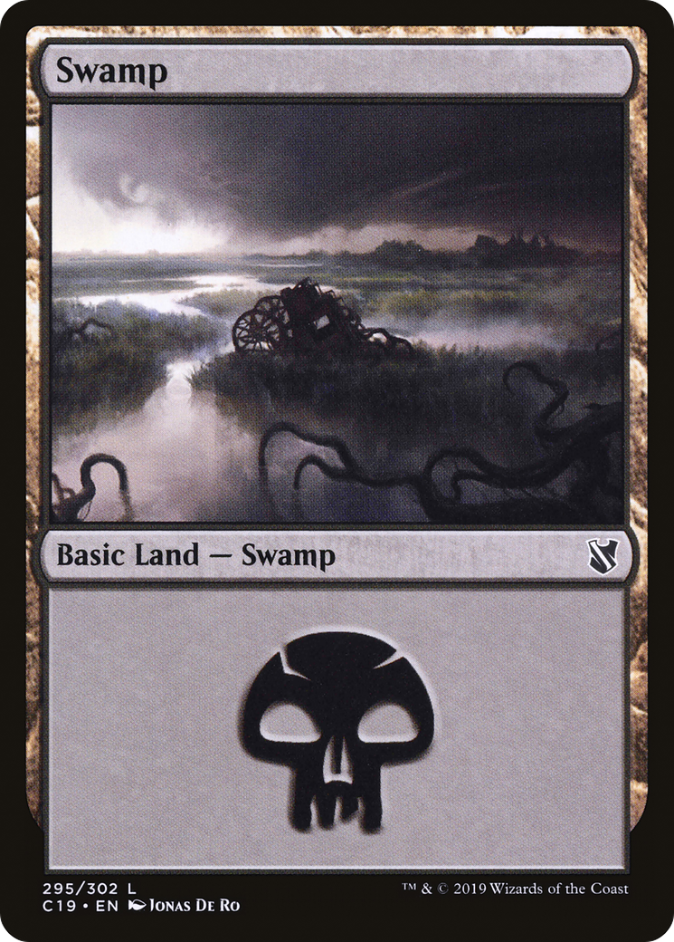 Image of Swamp (295) (C19-295) - Commander 2019