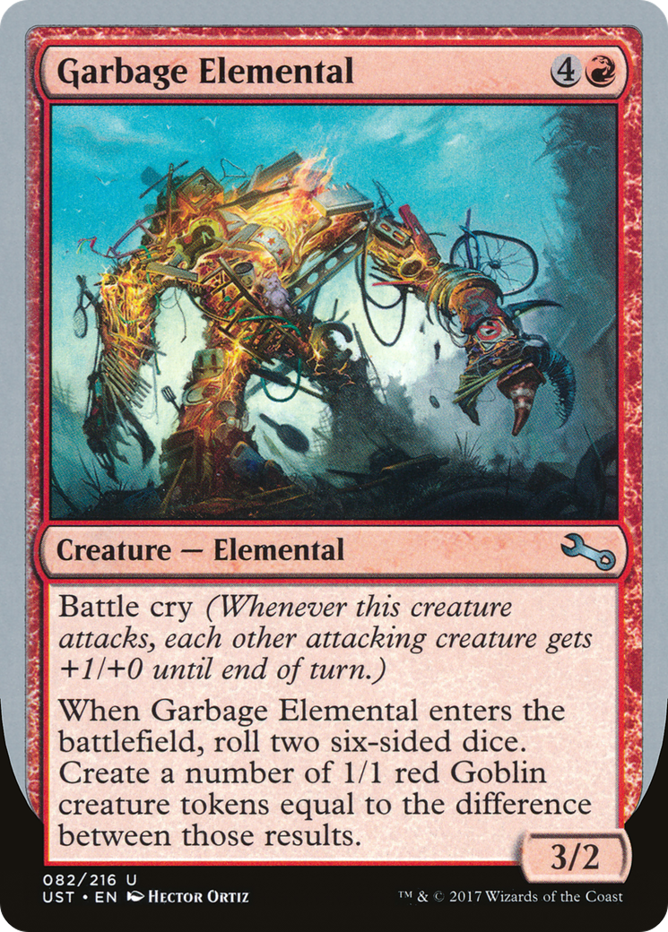Image of Garbage Elemental (C) (UST-82C) - Unstable