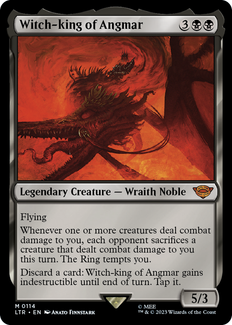 Image of Witch-king of Angmar (LTR-114) - The Lord of the Rings: Tales of Middle-earth
