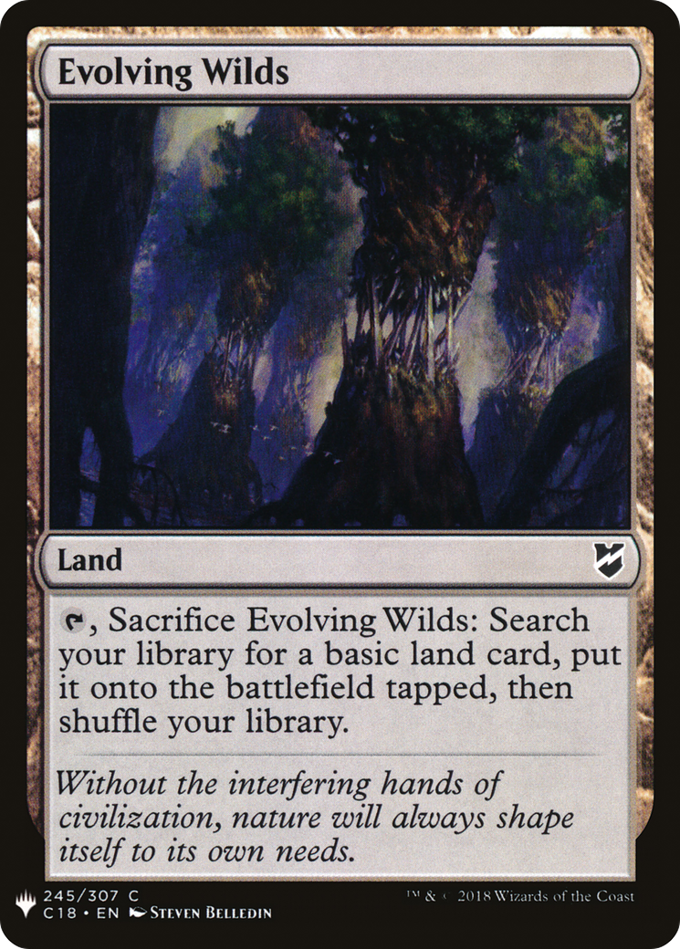 Image of Evolving Wilds (C18) (LIST-C18-245) - The List