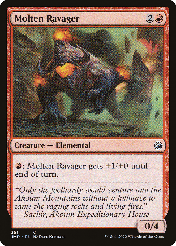 Image of Molten Ravager (JMP-351) - Jumpstart