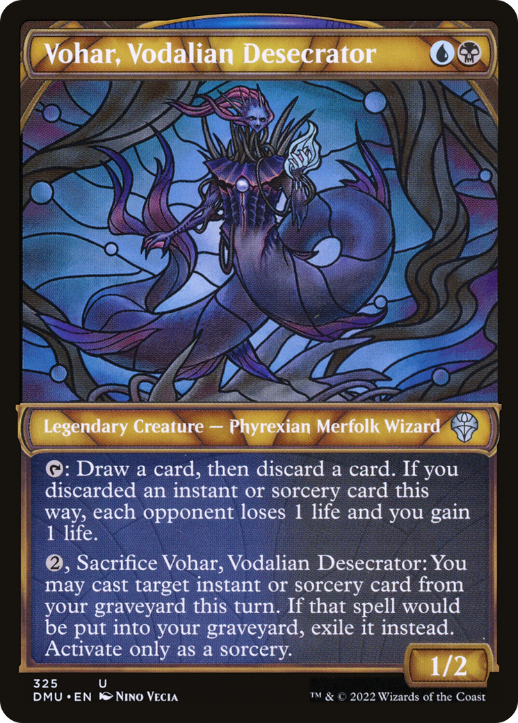 Image of Vohar, Vodalian Desecrator (Showcase) (DMU-325) - Dominaria United: (Showcase) Foil