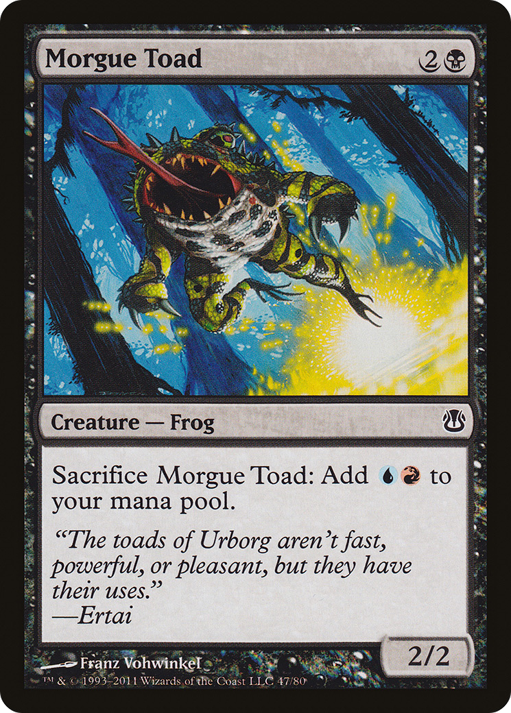 Image of Morgue Toad (DDH-047) - Duel Decks: Ajani vs. Nicol Bolas
