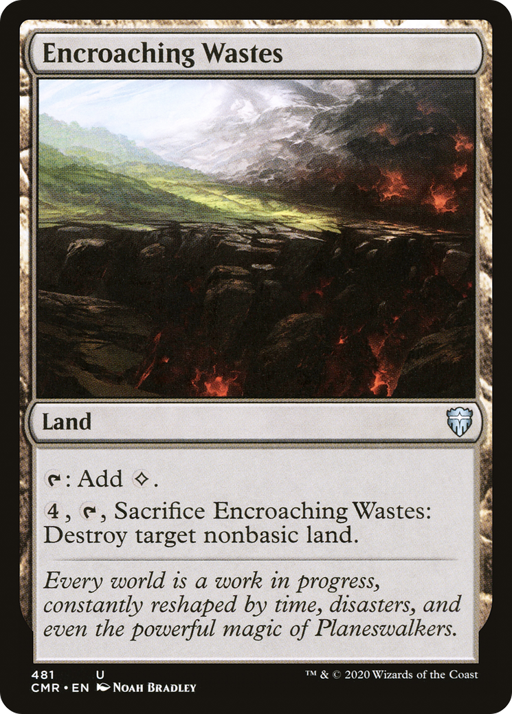 Image of Encroaching Wastes (CMR-481) - Commander Legends