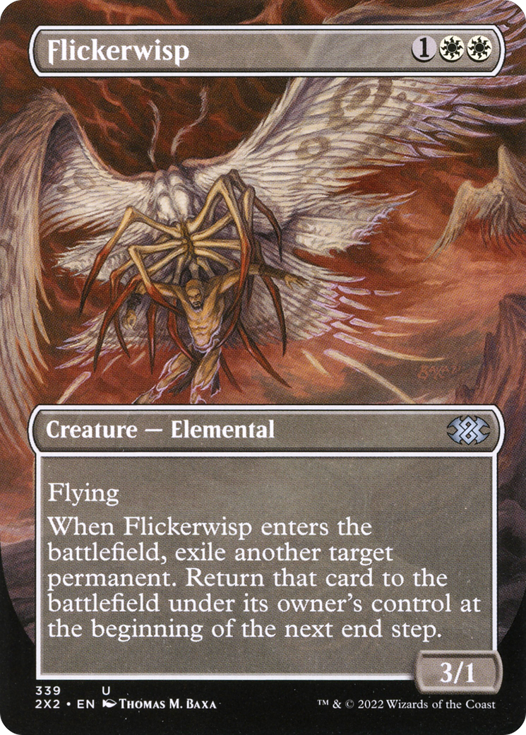 Image of Flickerwisp (Borderless) (2X2-339) - Double Masters 2022 (Borderless)