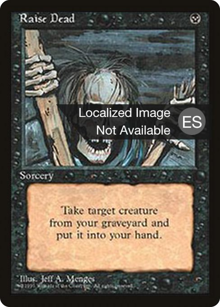 Image of Raise Dead (4BB-) - Fourth Edition Foreign Black Border