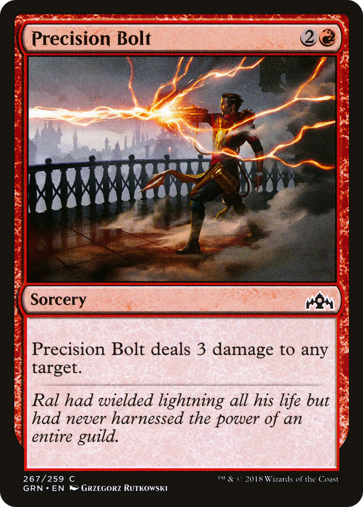 Image of Precision Bolt (GRN-267) - Guilds of Ravnica Foil