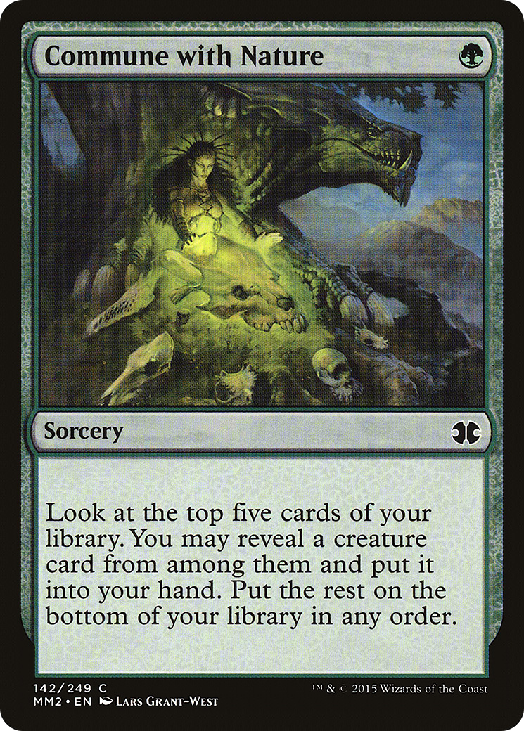 Image of Commune with Nature (MM2-142) - Modern Masters 2015 Foil