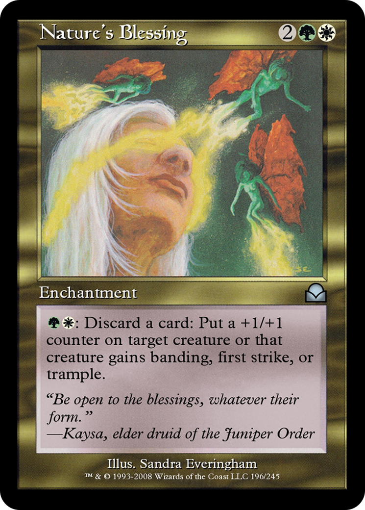 Image of Nature's Blessing (ME2-196) - Masters Edition II Foil