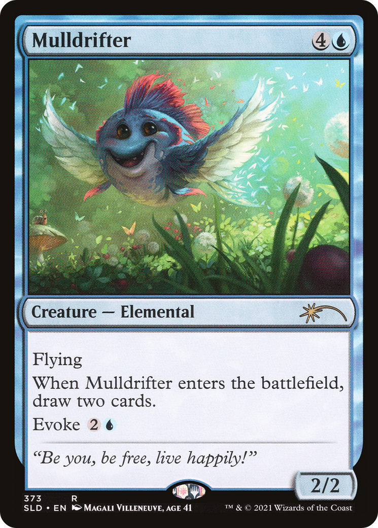 Image of Mulldrifter (373) (SLD-373) - Secret Lair Drop Foil