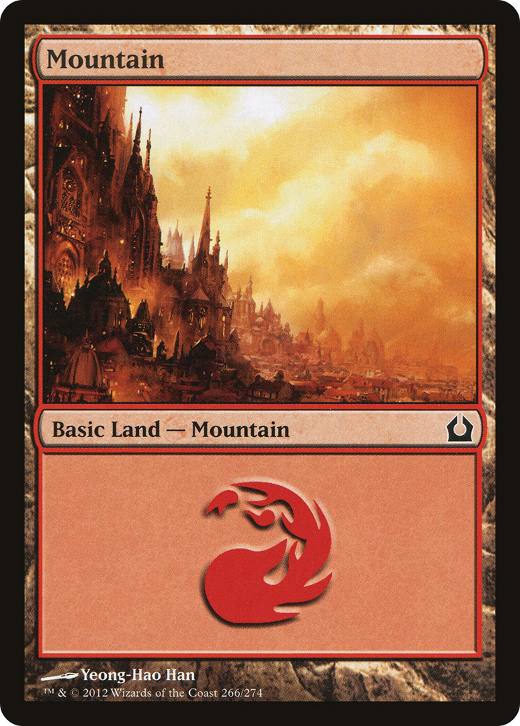 Image of Mountain (266) (RTR-266) - Return to Ravnica