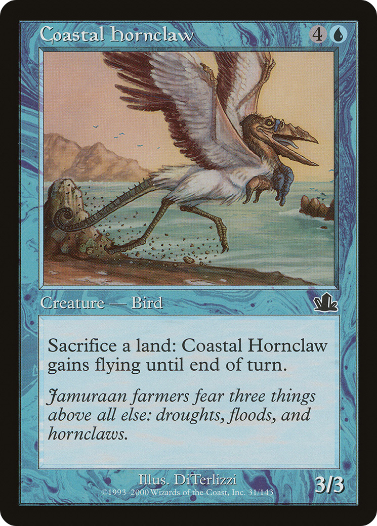 Image of Coastal Hornclaw (PCY-031) - Prophecy Foil