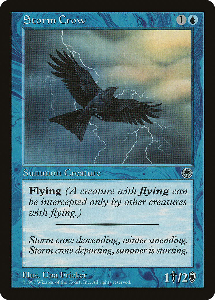 Image of Storm Crow (Reminder Text) (POR-) - Portal