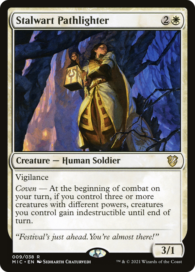 Image of Stalwart Pathlighter (MIC-009) - Midnight Hunt Commander