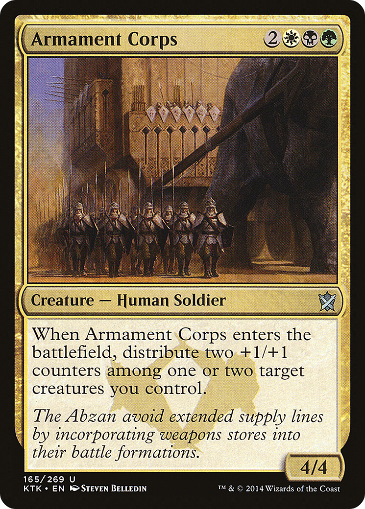 Image of Armament Corps (KTK-165) - Khans of Tarkir Foil