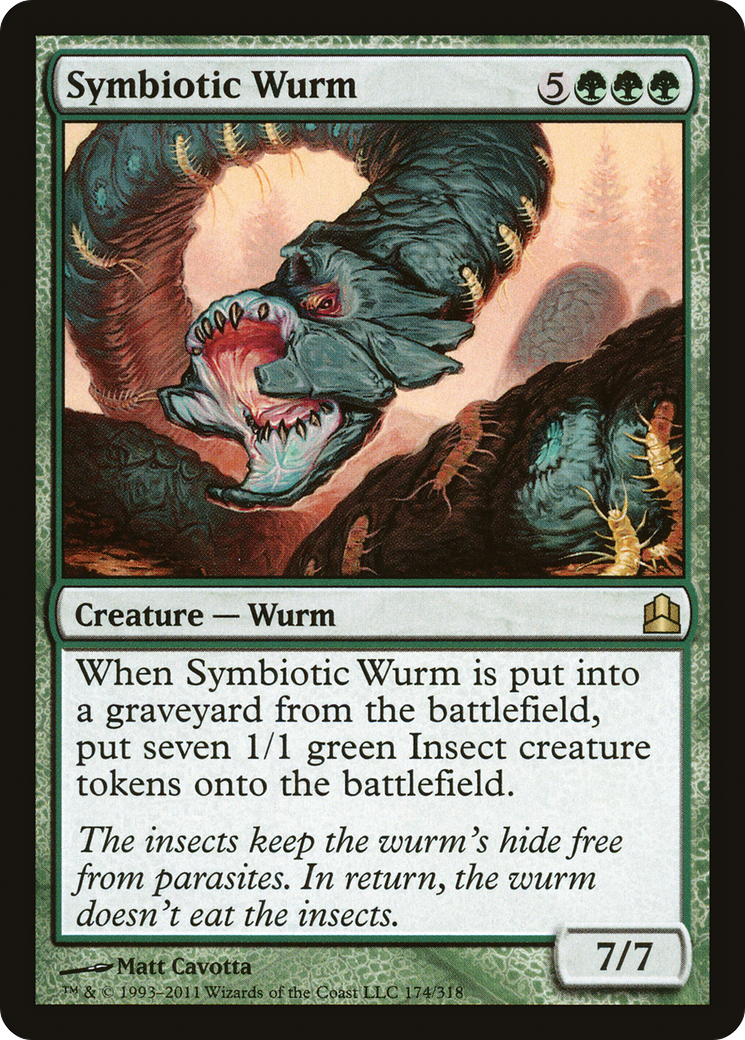 Image of Symbiotic Wurm (CMD-174) - Commander 2011