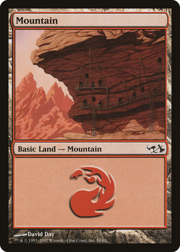 Image of Mountain (59) (EVG-059) - Duel Decks: Elves vs. Goblins
