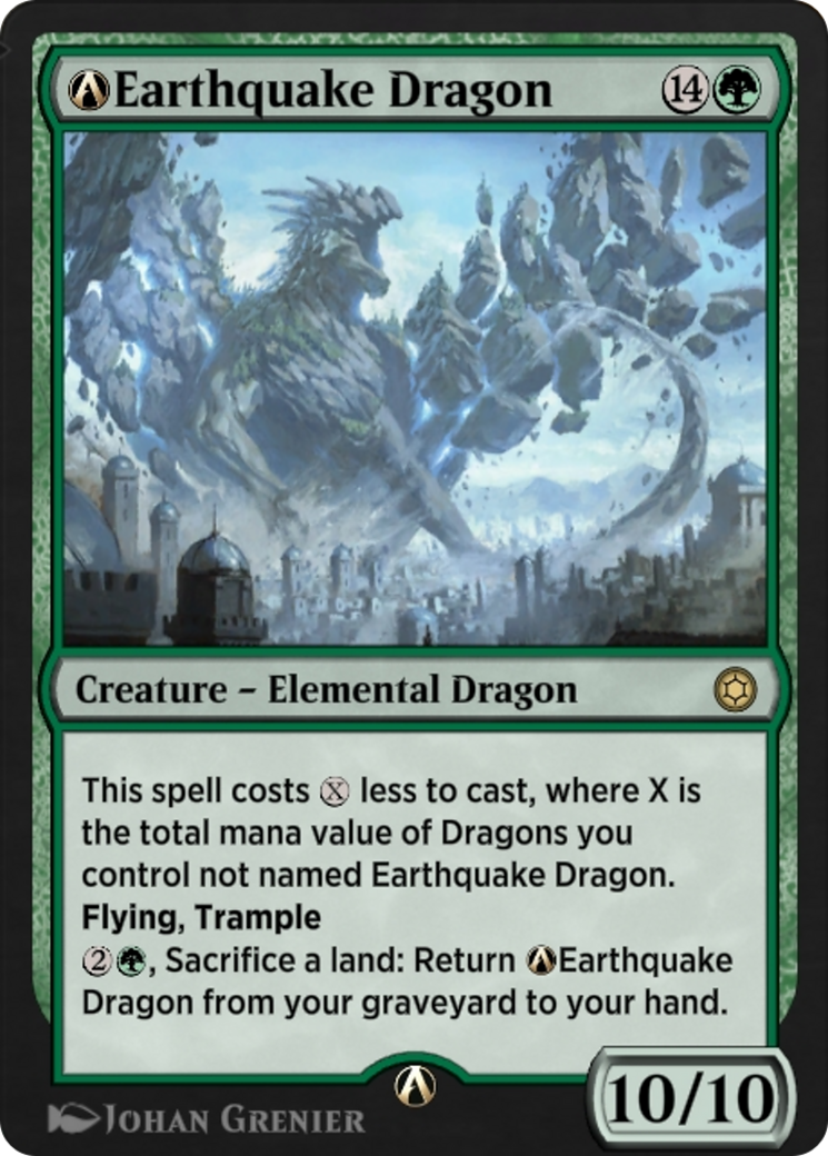 Image of A-Earthquake Dragon (HBG-A-209) - Alchemy Horizons: Baldur's Gate