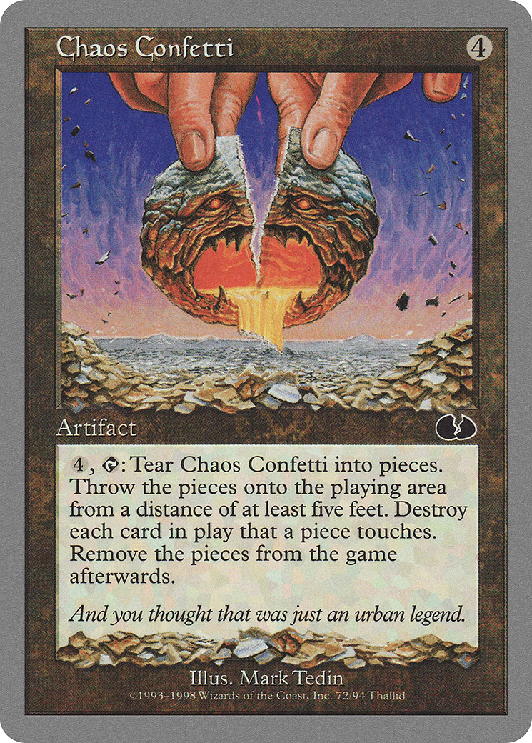 Image of Chaos Confetti (UGL-072) - Unglued