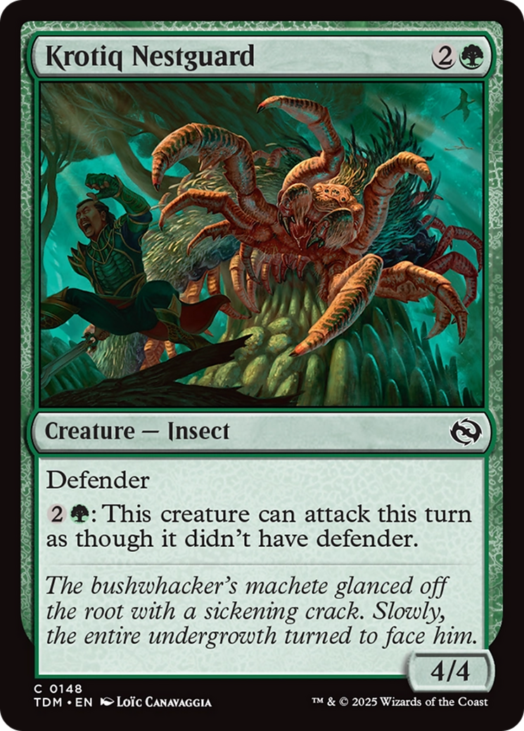 Image of Krotiq Nestguard (TDM-148) - Tarkir: Dragonstorm