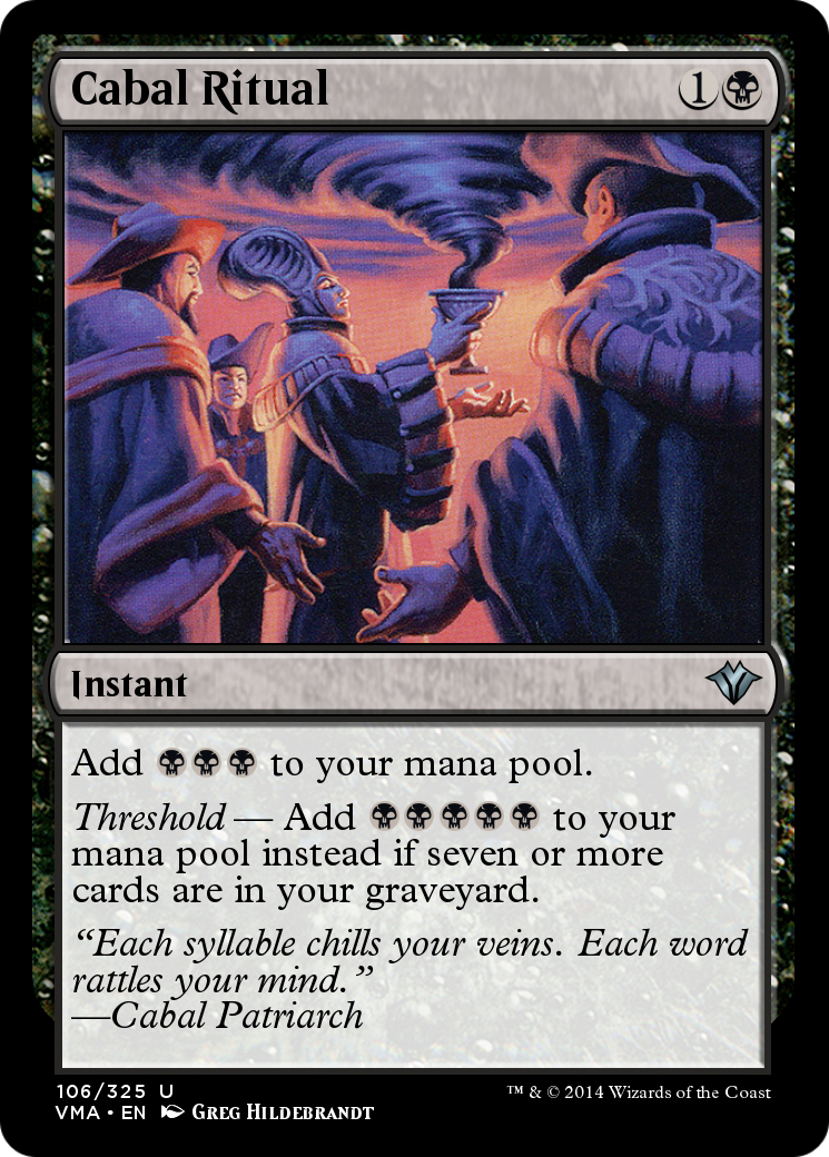 Image of Cabal Ritual (VMA-106) - Vintage Masters