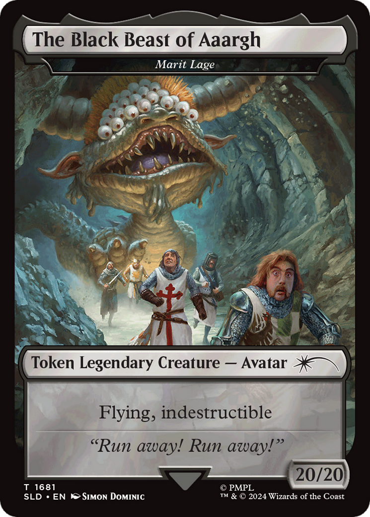 Image of Marit Lage (SLD-1681) - Secret Lair Drop / The Black Beast of Aaargh