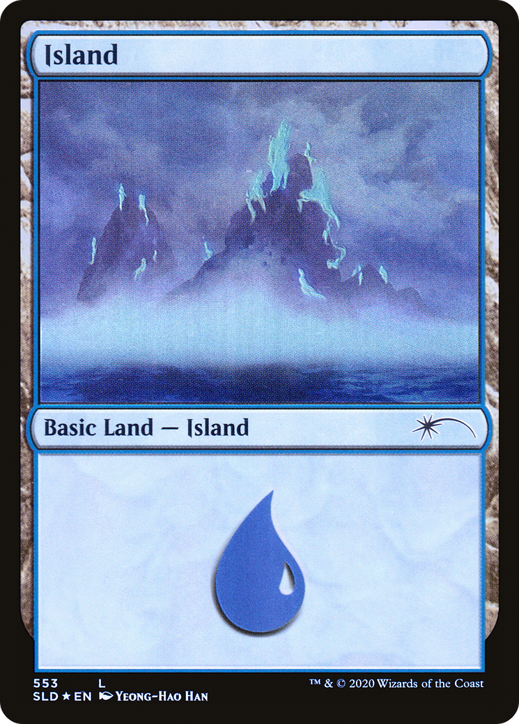 Image of Island (553) (SLD-553) - Secret Lair Drop Foil