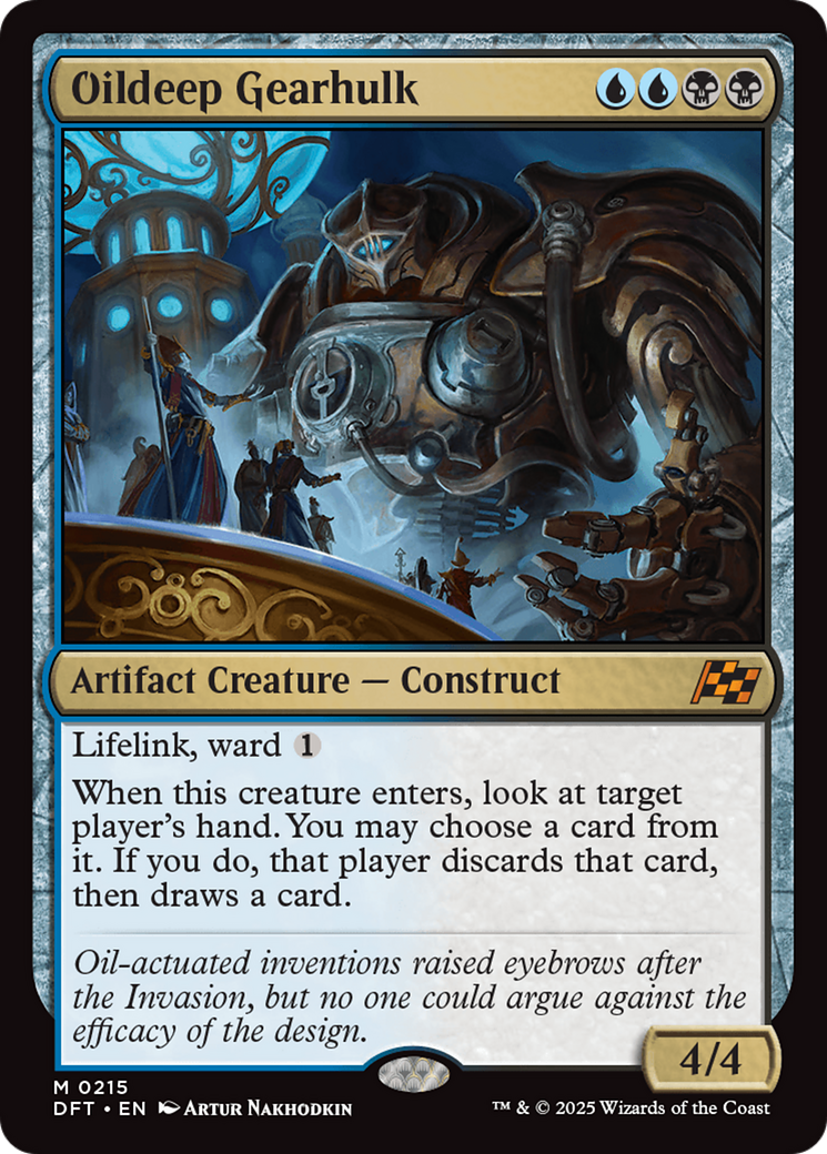 Image of Oildeep Gearhulk (DFT-215) - Aetherdrift