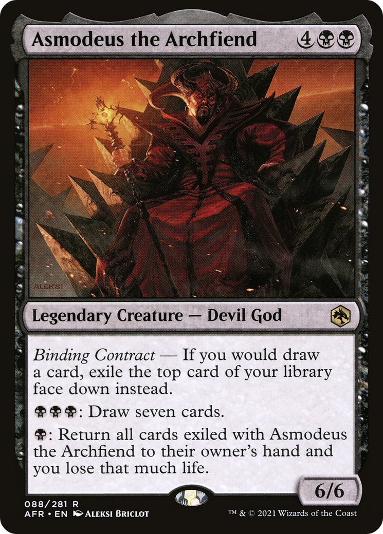 Image of Asmodeus the Archfiend (AFR-088) - Adventures in the Forgotten Realms