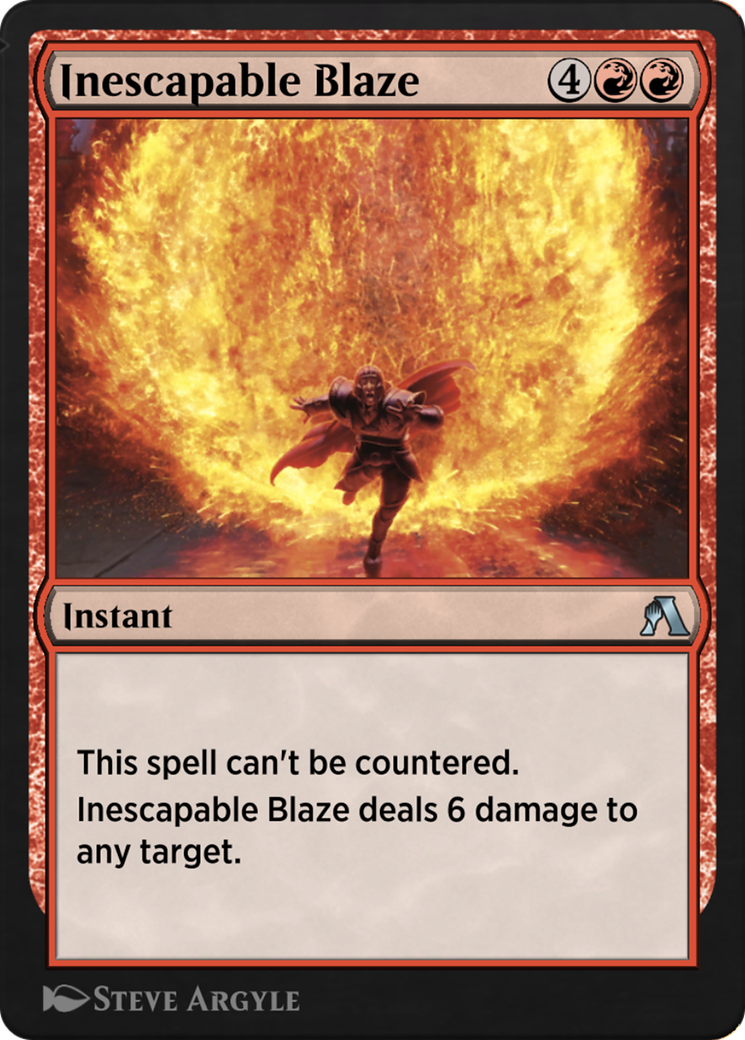 Image of Inescapable Blaze (ANB-076) - Arena Beginner Set