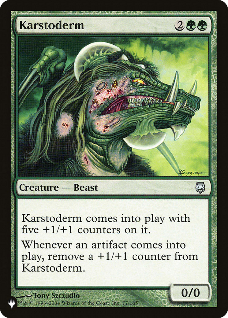 Image of Karstoderm (LIST-DST-77) - The List